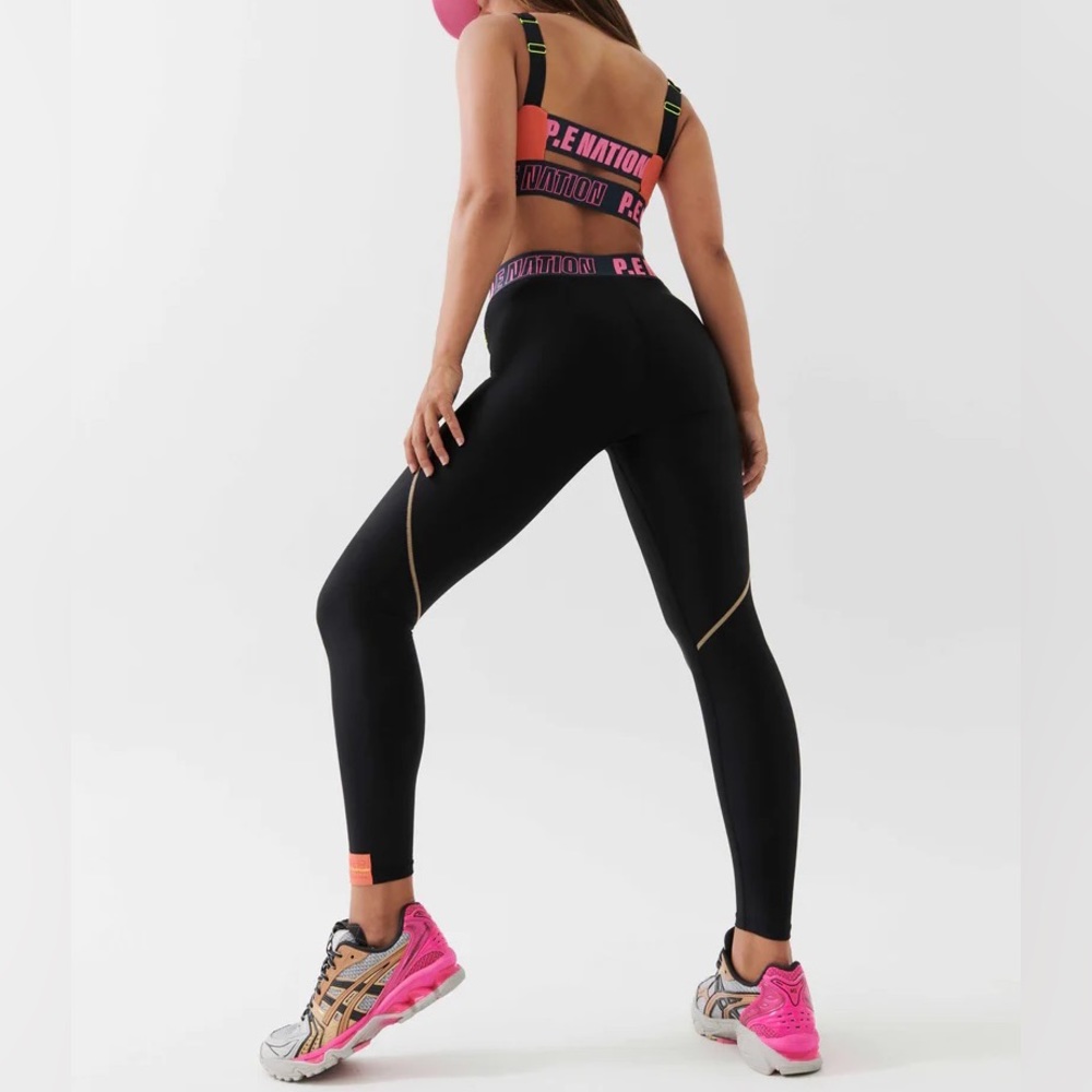 *BRAND NEW WITH TAGS* P.E Nation In Play Leggings. Size XS.